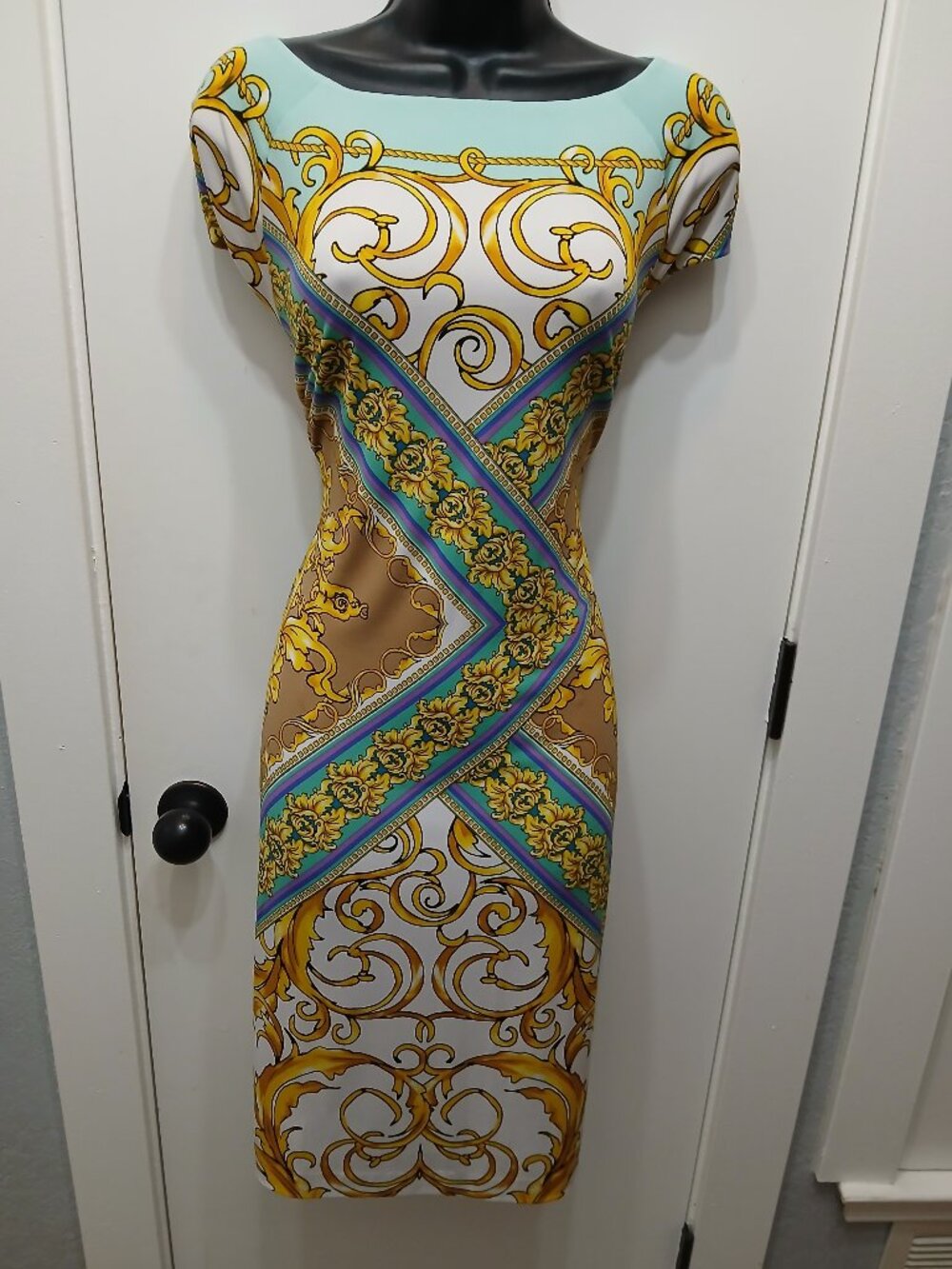 Cache Grecian Column Dress